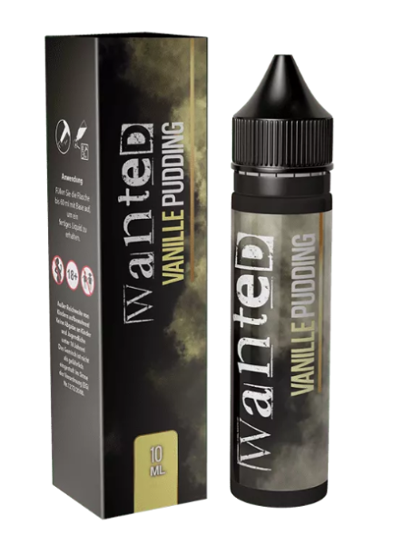 Wanted Vanillepudding 10ml Aroma Longfill (Steuer)