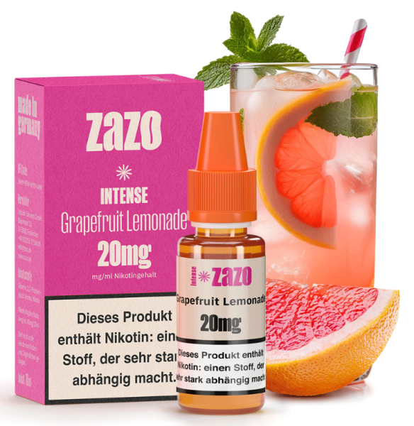 ZAZO Intense Grapefruit Lemonade Niksalt 20mg 10ml