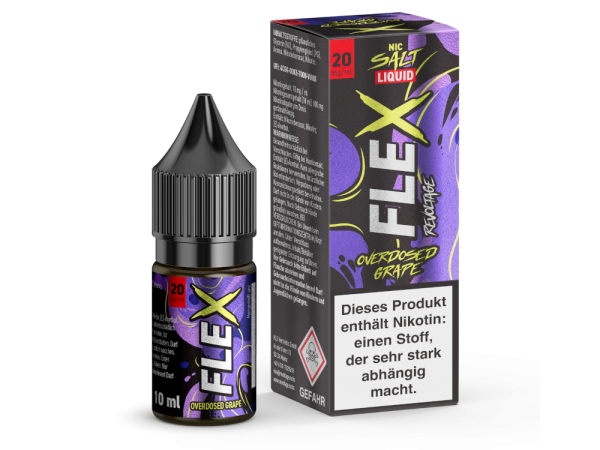 Revoltage FLEX Grape NicSalt 10ml 20mg (Steuer)