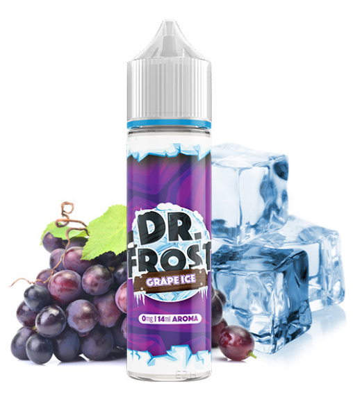 Dr. Frost Grape Ice 14ml Aroma Longfill (Steuer)