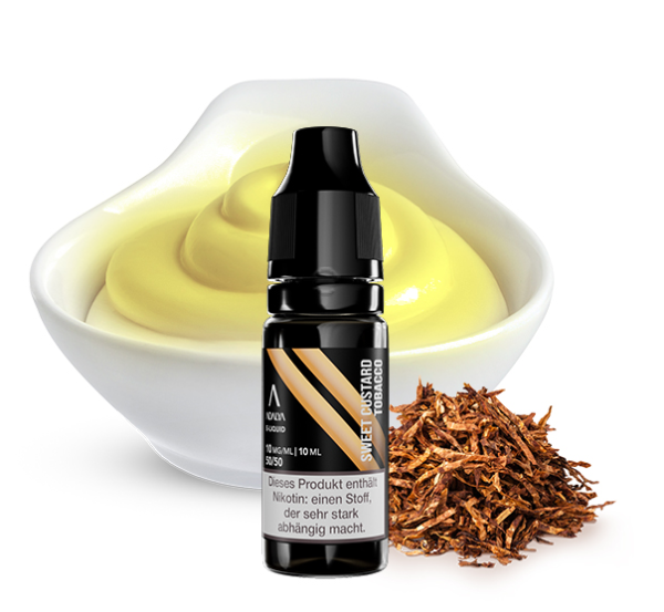 ADALYA Sweet Custard Tobacco Nikotinsalz Liquid 10ml 10mg (Steuer)