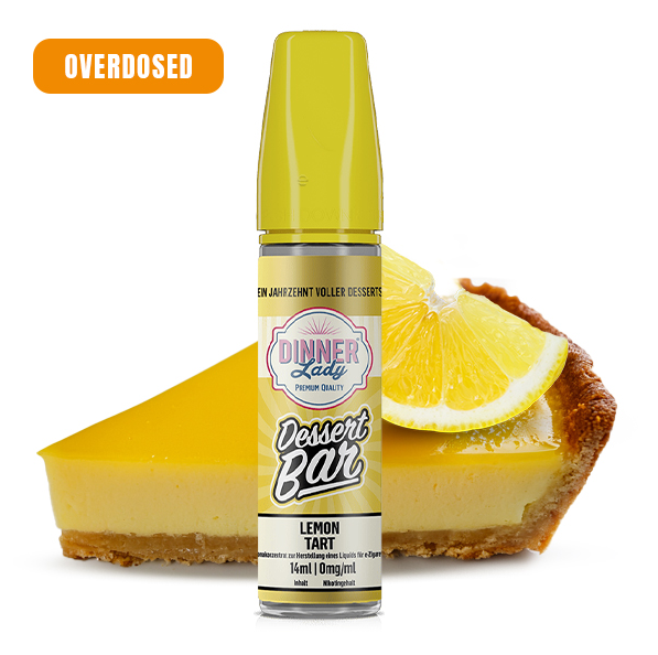 Dinner Lady Desert Bar Lemon Tart 14ml Aroma Longfill