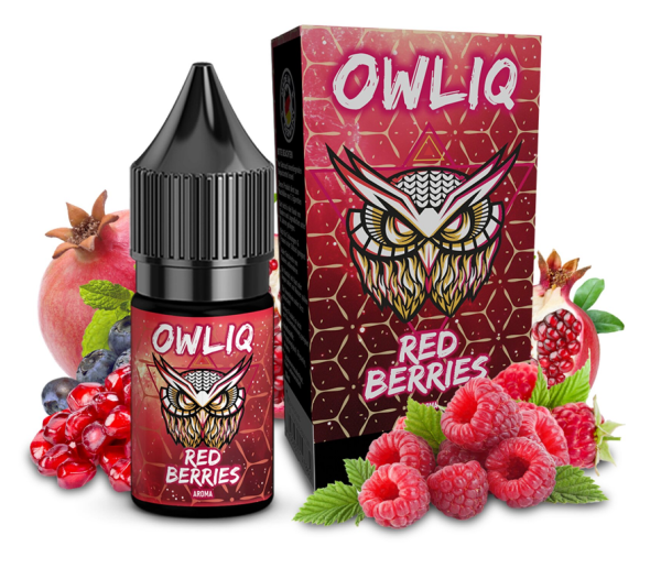 OWLIQ Red Berries Nikotinsalz Liquid 10ml 10mg (Steuer)