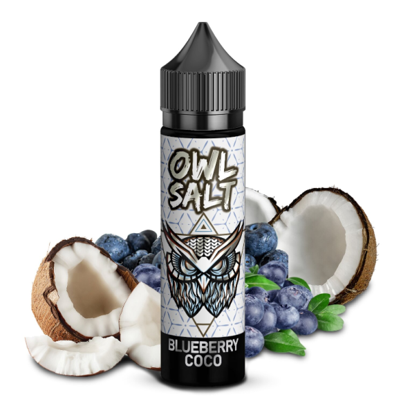 OWL Salt Longfill Blueberry Coco Aroma 10ml Longfill (Steuer)