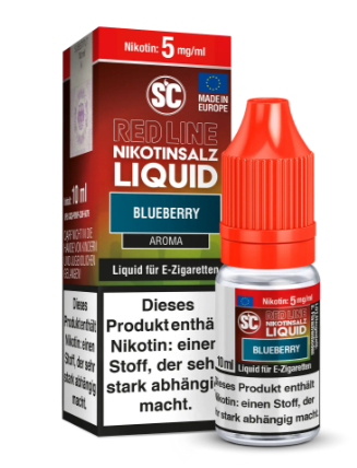 SC Red Line Blueberry 5mg 10ml
