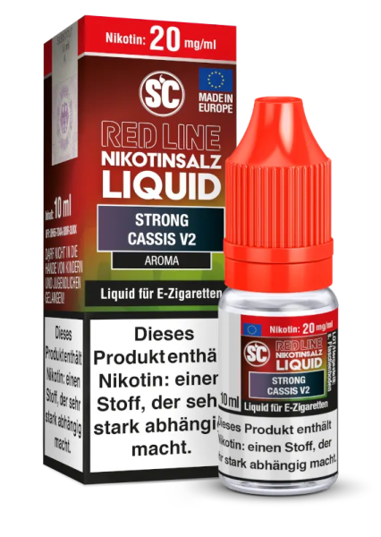 SC Red Line Strong Cassis V2 20mg 10ml