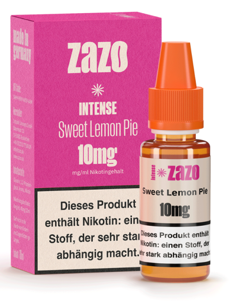 ZAZO Intense Sweet Lemon Pie Niksalt 10mg 10ml