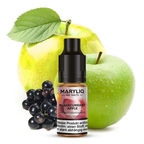 MARYLIQ 10ml Blackcurrant Apple Nikotinsalzliquid 20mg (Steuer)