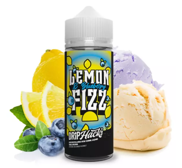 Drip Hacks Lemon & Blueberry Fizz 10ml Aroma Longfill (Steuer)