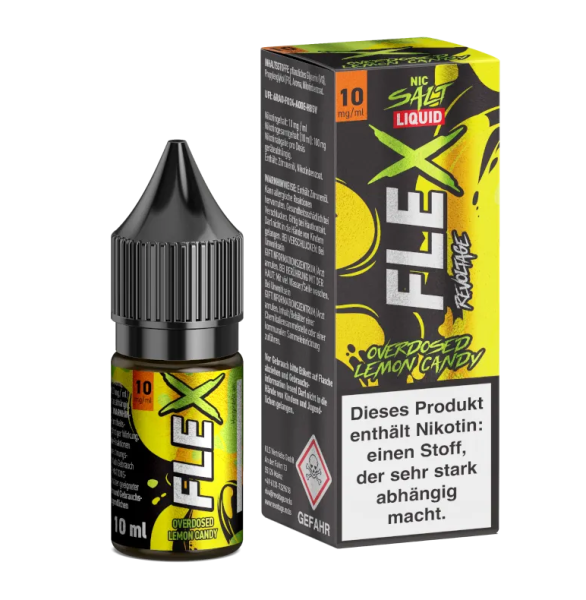 Revoltage FLEX Lemon Candy NicSalt 10ml 10mg (Steuer)