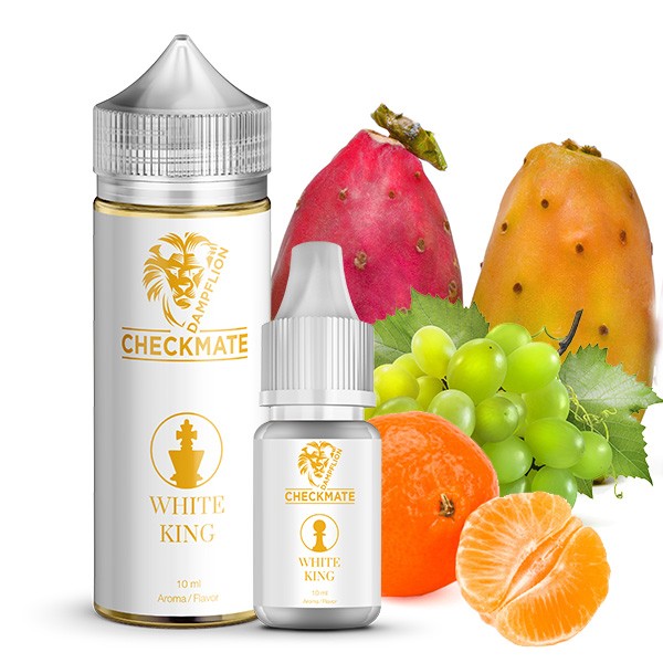 Dampflion Checkmate White King 10ml Aroma Longfill