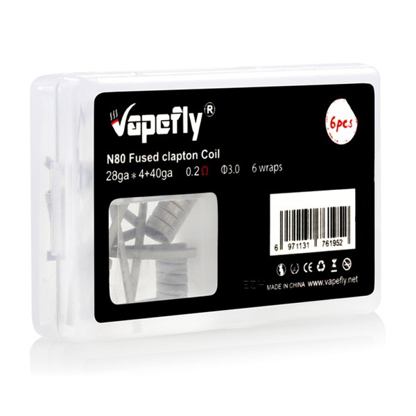 Vapefly Fused Clapton Coils 28+40*4 0,2
