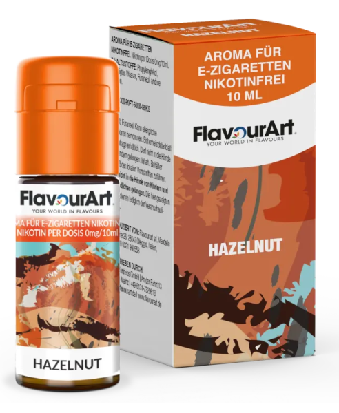 FlavourArt Haselnuss Aroma 10ml (Steuer)
