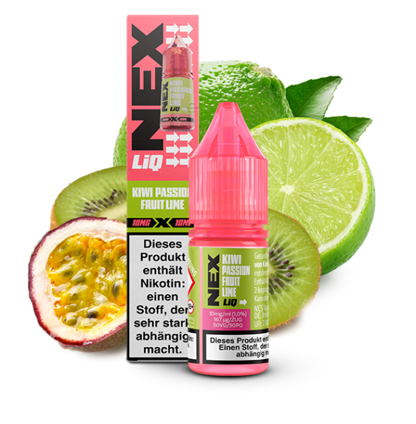 Pod Salt NexLiq Kiwi Passionsfrucht 10 mg 10ml (Steuer)