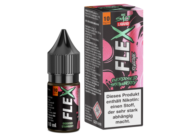 Revoltage FLEX Strawberry NicSalt 10ml 10mg (Steuer)