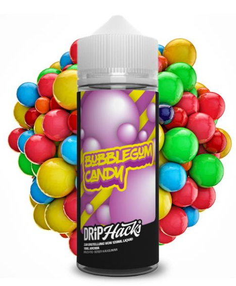 Drip Hacks Bubblegum Candy 10ml Aroma Longfill (Steuer)