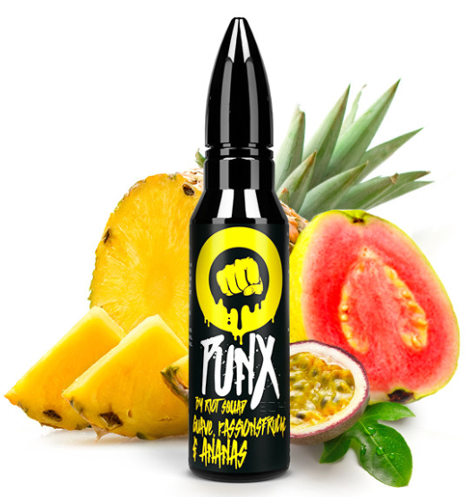 Riot Squad Punx Guave, Passionsfrucht und Ananas Aroma 5ml Longfill (Steuer)