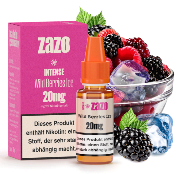 ZAZO Intense Wild Berries Ice Niksalt 20mg 10ml