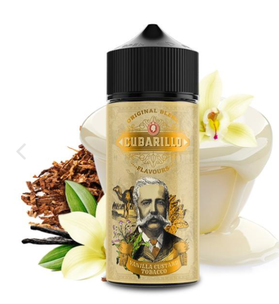 Cubarillo Vanilla Custard Tobacco 10ml Aroma Longfill (Steuer)