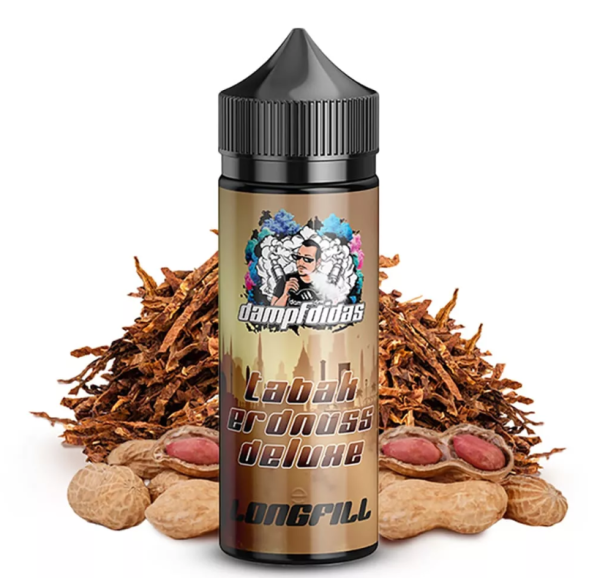 Dampfdidas Tabak Erdnuss Deluxe 10ml Aroma Longfill (Steuer)