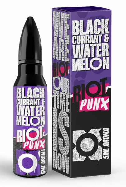 Riot Blackcurrent & Watermelon 5ml Aroma Longfill (Steuer)