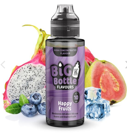 Big Bottle Happy Fruits Aroma 10ml Longfill (Steuer)