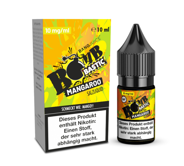 Bang Juice - BOMBBASTIC - Mangaroo Liquid 10 ml 20 mg