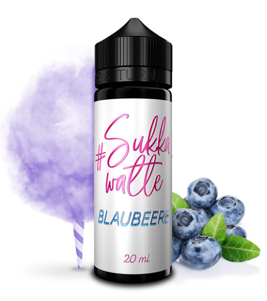 HASHTAG SUKKAWATTE Blaubeere 20ml Aroma Longfill
