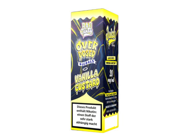 Bad Candy JUICD Nikotinsalz Vanilla Custard 20mg 10ml (Steuer)