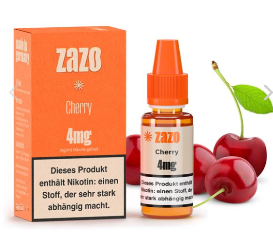 Zazo Cherry 4mg 10ml (Steuer)