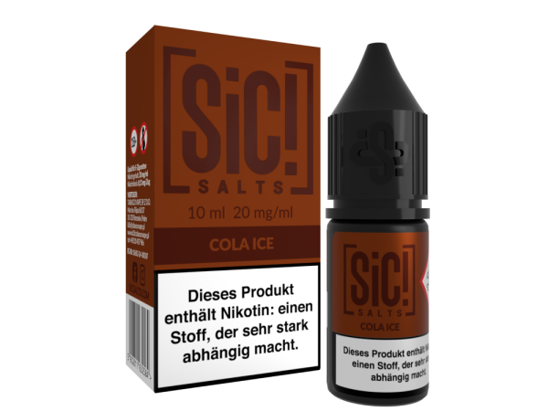SIC! Cola Ice Nikotinsalz Liquid 10ml 20mg (Steuer)