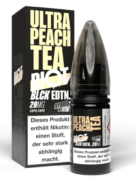 Riot Salt Ultra Peach Tea 20mg 10ml (Steuer)