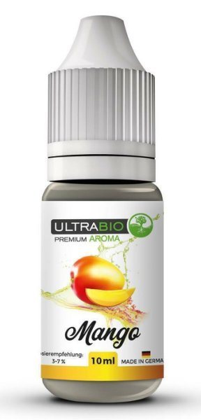 Ultrabio Mango 10ml Aroma (Steuer)