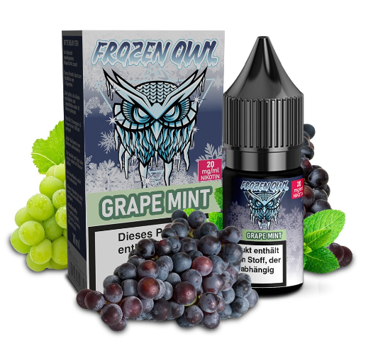 Frozen OWL Grape Mint Nikotinsalz Liquid 10ml 20mg (Steuer)