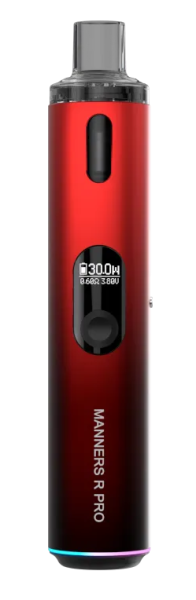 Vapefly Manners R Pro Pod Kit schwarz-rot