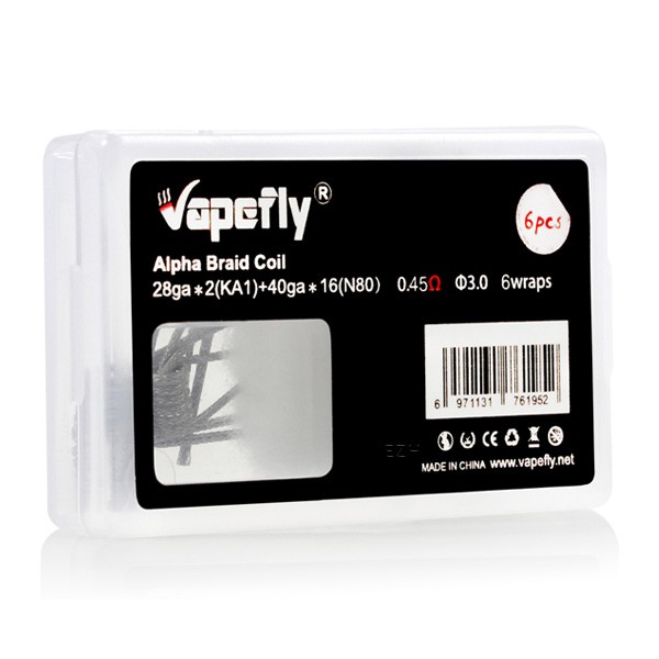 Vapefly Alpha Braid Coils 28+40*2 0,45